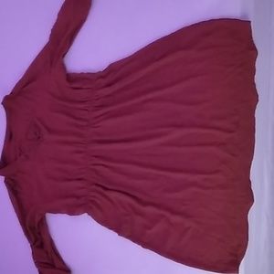 Maroon dress